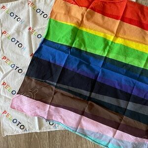 Peloton pride bandanas